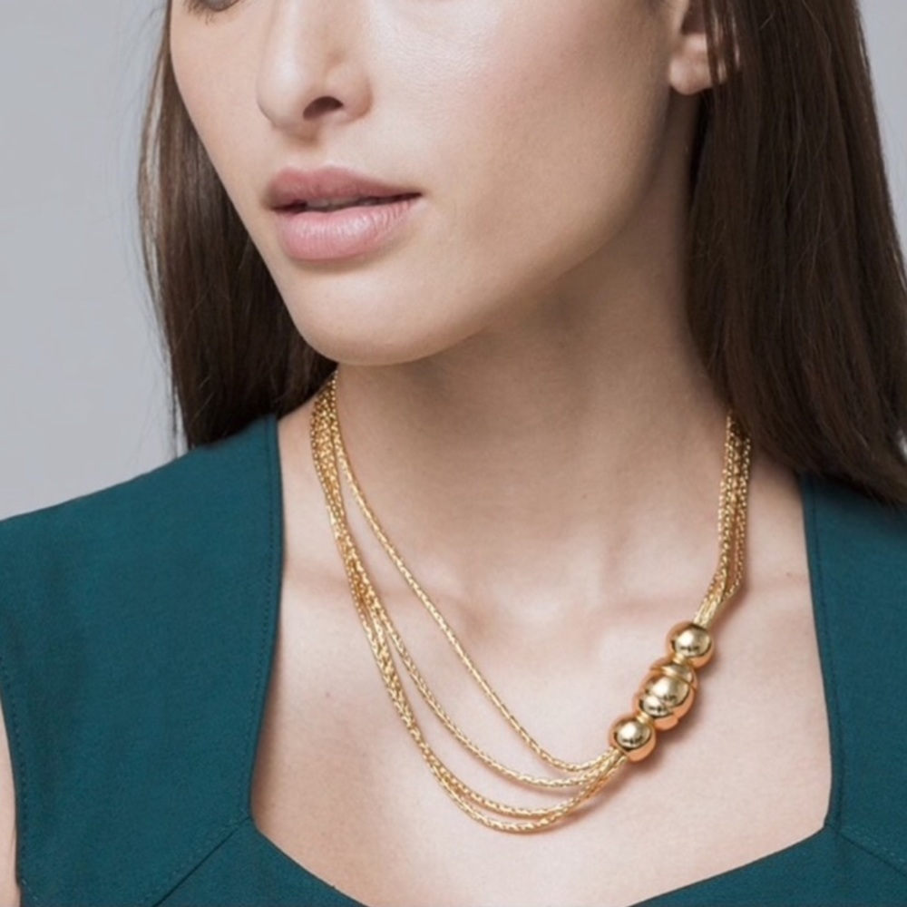 WHBM MULTI-STRAND NECKLACE